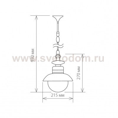 Talli H брауни уличный подвесной светильник IP44 GL 3002H Elektrostandard