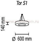 Подвесной светильник Tor S1 01 03g