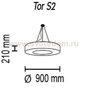 Подвесной светильник Tor S2 01 03g