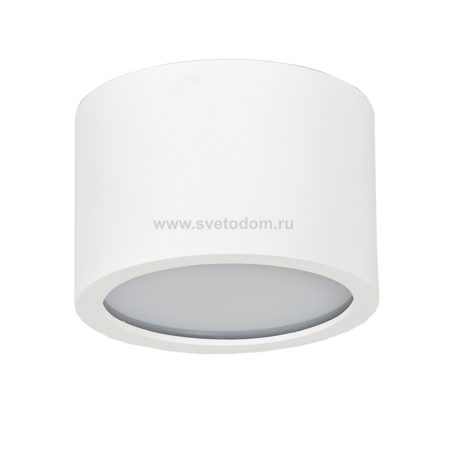 Светильник накладной Tubo IP P1 10, металл(белый)/пластик(белый), D90mm/H60mm, GX53, IP 44