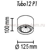 Потолочный светильник Tubo12 P1 10