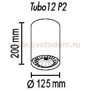 Потолочный светильник Tubo12 P2 12