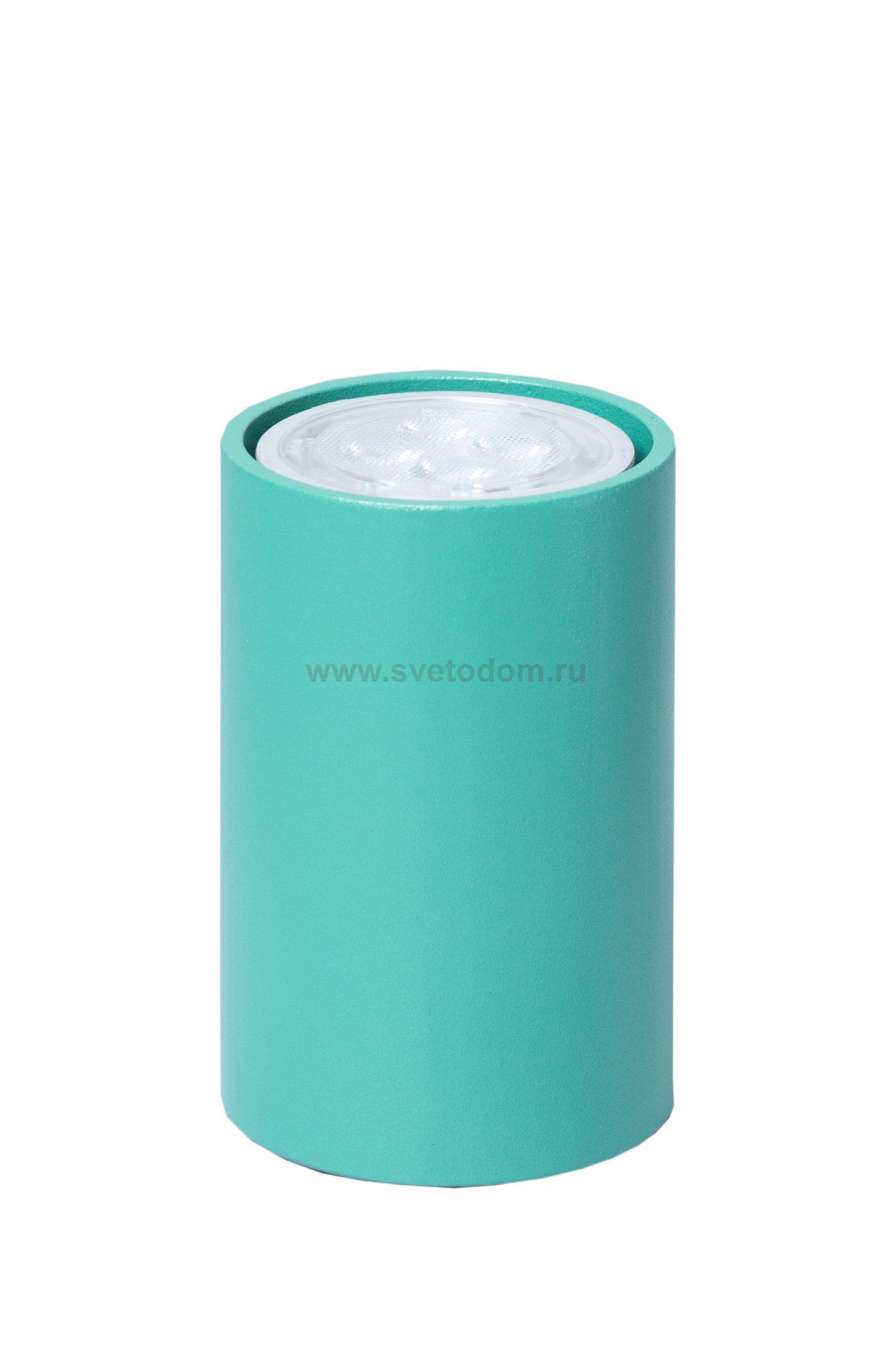 Светильник накладной Tubo6 P1 24, металл зеленое яблоко, H95мм/D60мм, 1 x GU10