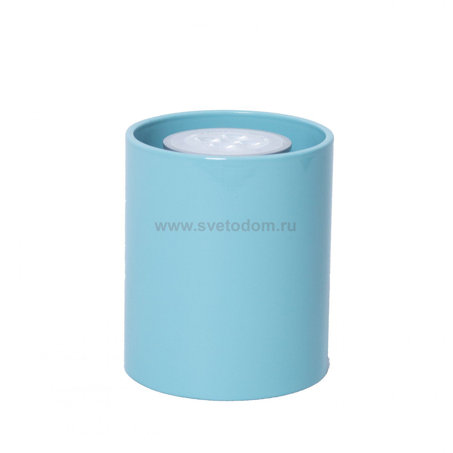 Потолочный светильник Tubo8 P1 25,Металл,Морская волна,D8/H9.5,1xGU10/50W