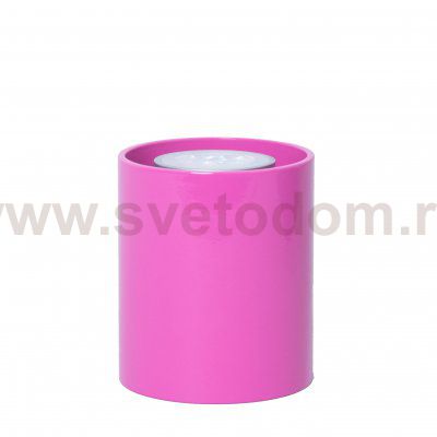 Потолочный светильник Tubo8 P1 28,Металл,Розовый,D8/H9.5,1xGU10/50W