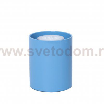Потолочный светильник Tubo8 P1 29,Металл,светло-голубой,D8/H9.5,1xGU10/50W