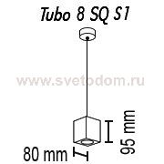Подвесной светильник Tubo8 SQ S1 10