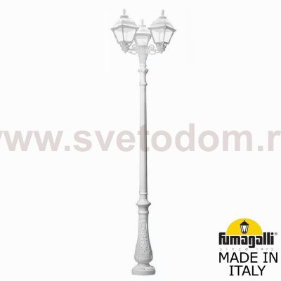 Парковый фонарь FUMAGALLI NEBO BISSO/CEFA 3L U23.202.S30.AXF1R