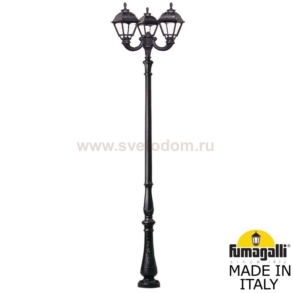 Парковый фонарь FUMAGALLI TABOR OFIR/CEFA 3L  U23.205.R30.AXF1R