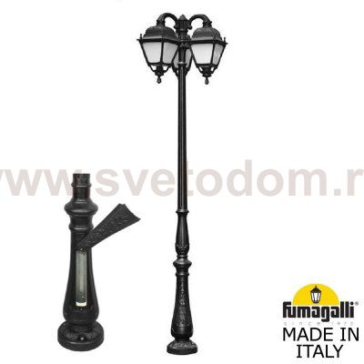 Парковый фонарь FUMAGALLI TABOR OFIR/SIMON 3L  U33.205.R30.AYH27