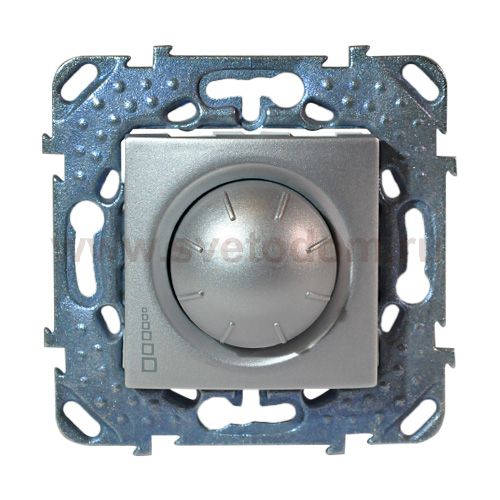 Unica Диммер поворотный ламп накал. U5.553.30Z алюминий