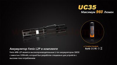 Фонарь Fenix UC35 XM-L2 U2