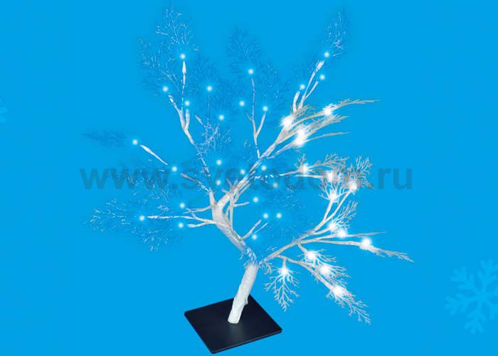 Светодиодное дерево Uniel ULD-T3550-054/SWA WHITE-BLUE IP20 FROST
