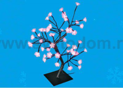 Светодиодное дерево Uniel ULD-T3545-048/SBA PINK IP20 SAKURA
