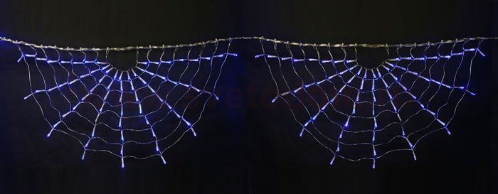 Гирлянда-занавес Uniel ULD-E3104-288/DTK BLUE IP20 RAINBOW-1