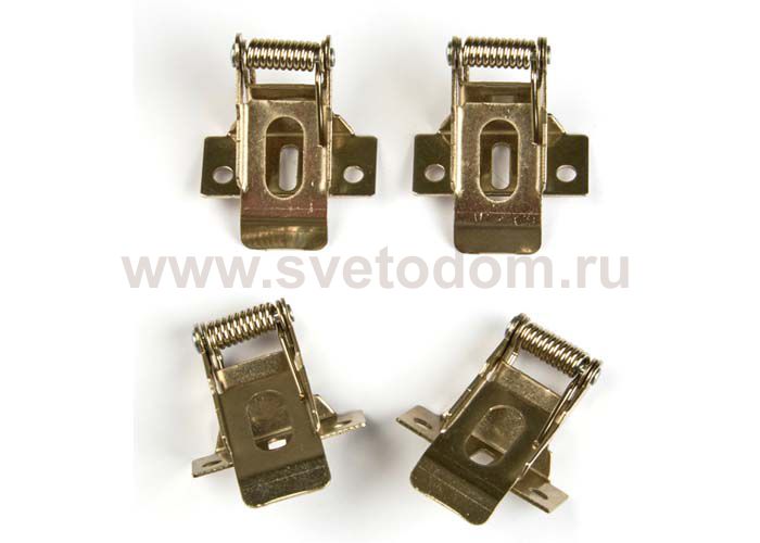 Комплект крепежных скоб Uniel UFL-F04 SILVER 150 POLYBAG