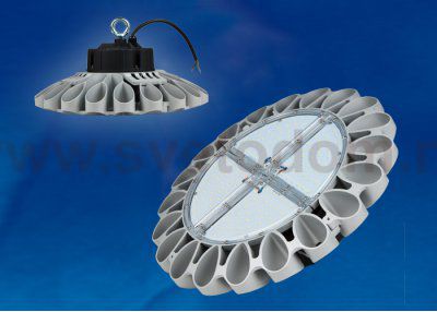 Светильник светодиодный промышленный Uniel ULY-U30B-100W/NW IP65 SILVER