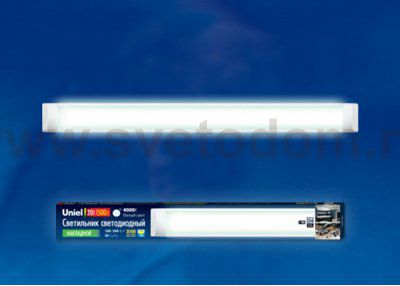 Светильник накладной Uniel ULO-CL60-20W/NW SILVER
