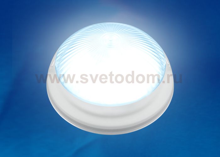 Светильник пылевлагозащищенный Uniel ULW-R05 12W/NW IP64 WHITE