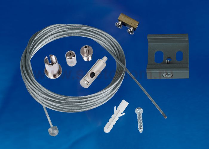 Трехфазная трековая система Uniel UFB-H42 SILVER 1 POLYBAG