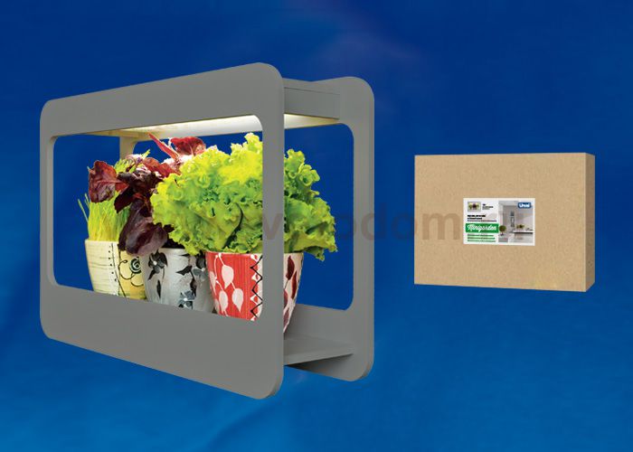 Светильник для растений Uniel ULT-P30-15W/SPFS IP40 GREY