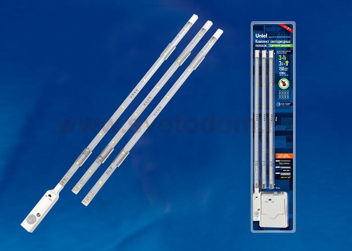 Светильник для мебели Uniel ULM-F42-3W/4200K SENSOR IP20 WHITE