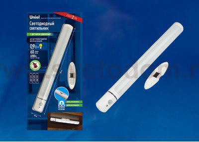 Светильник для мебели Uniel ULM-F43-0,9W/4200K SENSOR IP20 WHITE