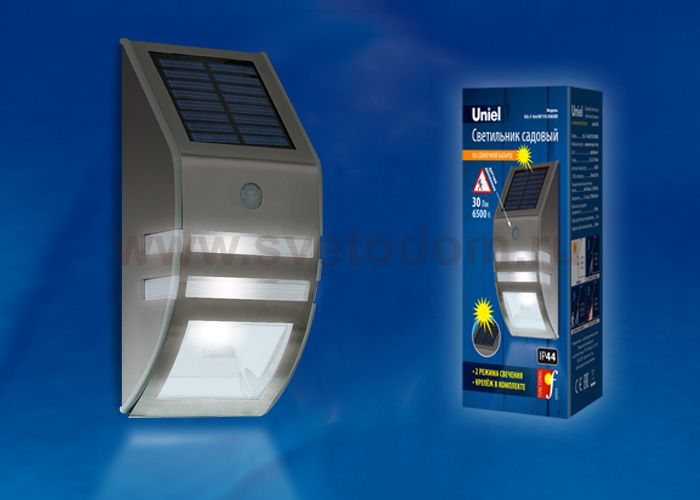 Садовый светильник на солнечной батарее Uniel USL-F-164/MT170 SENSOR