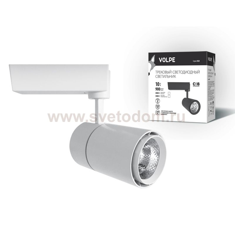 Однофазная трековая система Volpe ULB-Q252 10W/NW/H WHITE