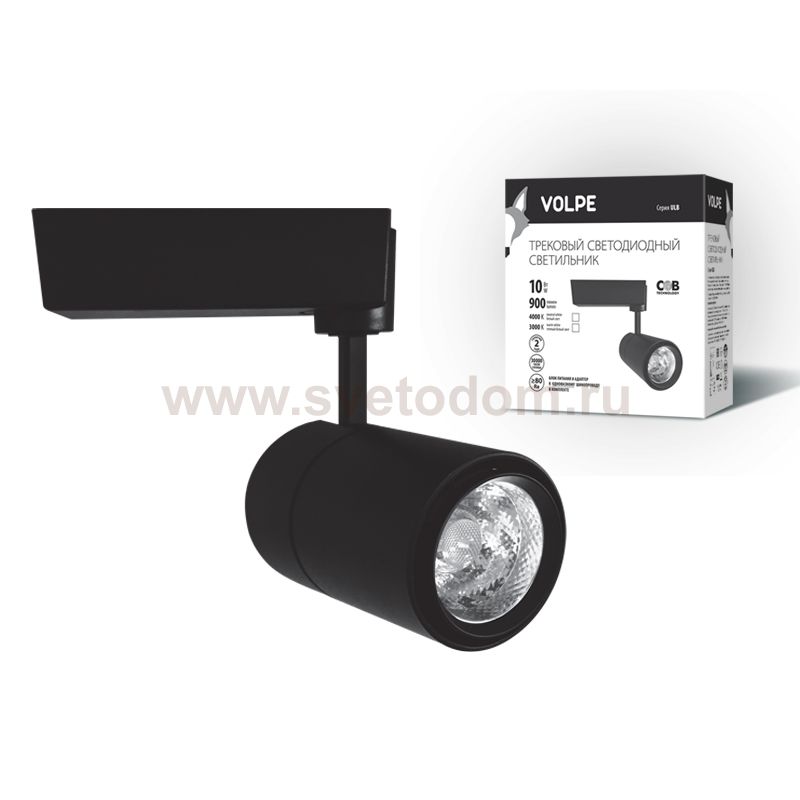 Однофазная трековая система Volpe ULB-Q252 10W/NW/H BLACK