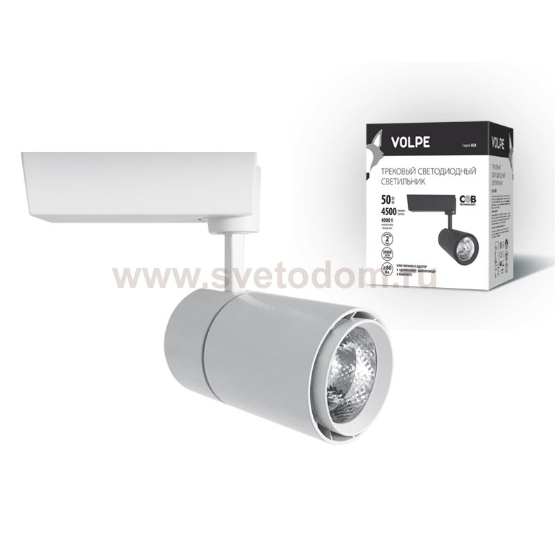 Однофазная трековая система Volpe ULB-Q252 50W/NW/B WHITE