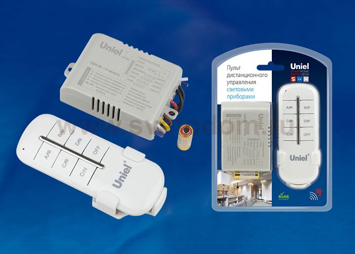 Пульты управления световыми приборами Uniel UCH-P005-G4-1000W-30M
