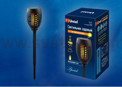 Садовый светильник на солнечной батарее Uniel USL-S-182/PM720 TORCH