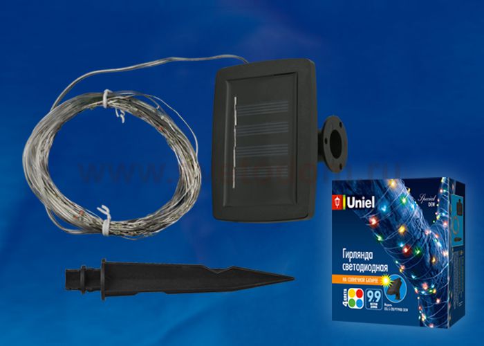 Садовый светильник на солнечной батарее Uniel USL-S-128/PT9900 DEW