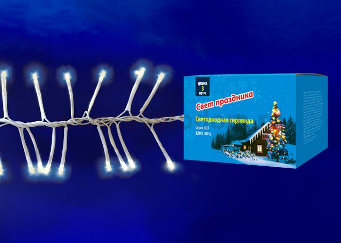 Гирлянда Uniel ULD-S0300-200/DTA WARM WHITE IP20 FIRECRACKER