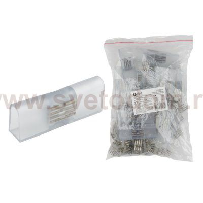 Аксессуар для монтажа светодиодных лент Uniel UTC-K-14/N22 CLEAR 025 POLYBAG