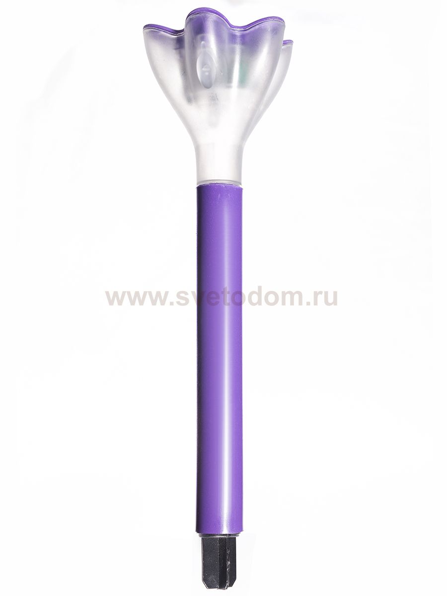 Садовый светильник на солнечной батарее Uniel USL-C-417/PT305 Purple crocus
