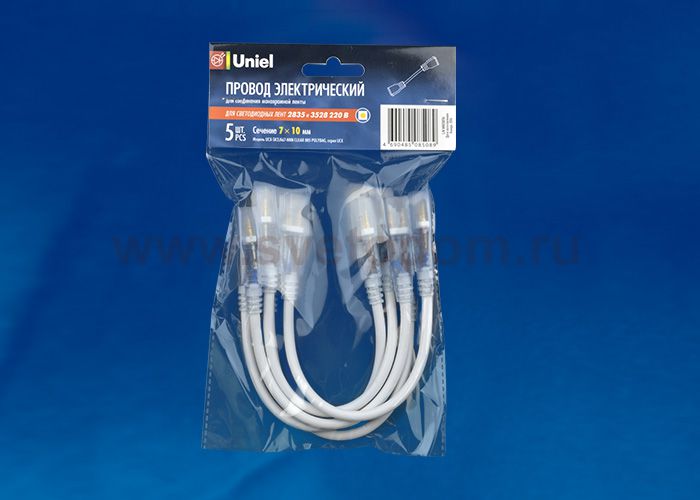 Соединитель (провод) Uniel UCX-SK2/A67-NNN CLEAR 005 POLYBAG