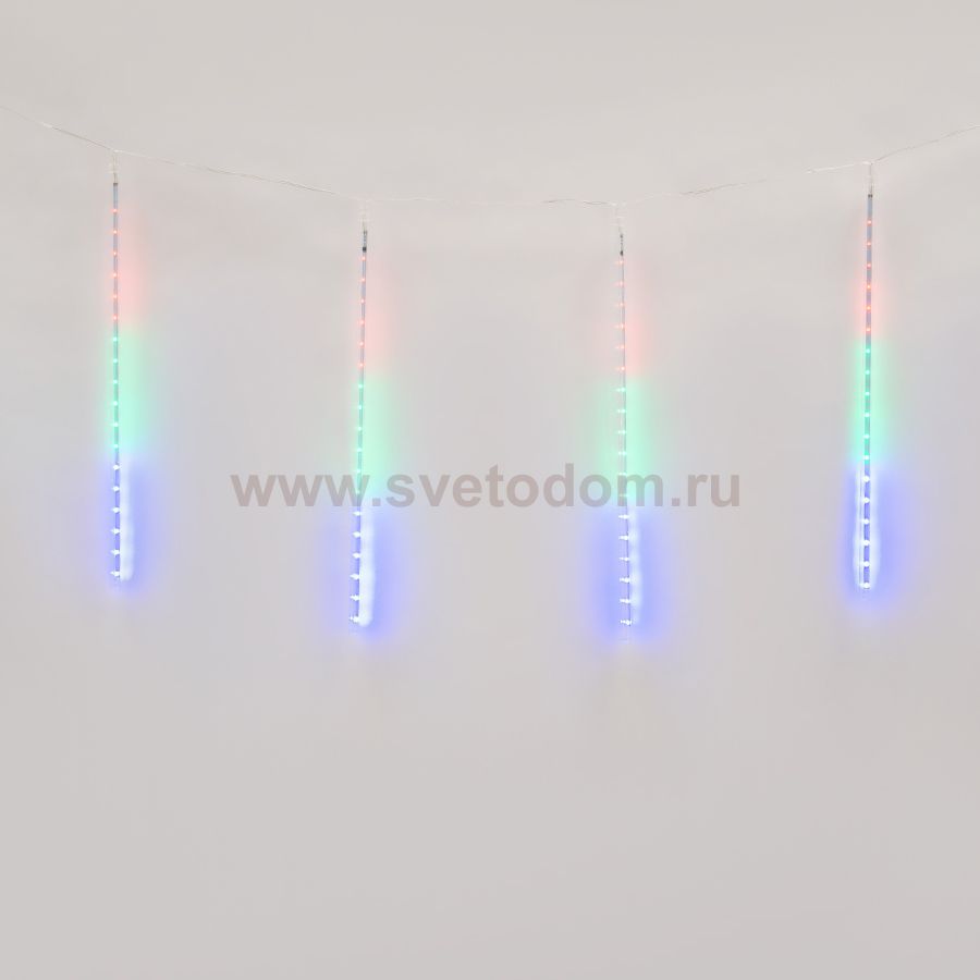 Занавес светодиодный Uniel ULD-E2405-240/DTK MULTI IP44 METEOR