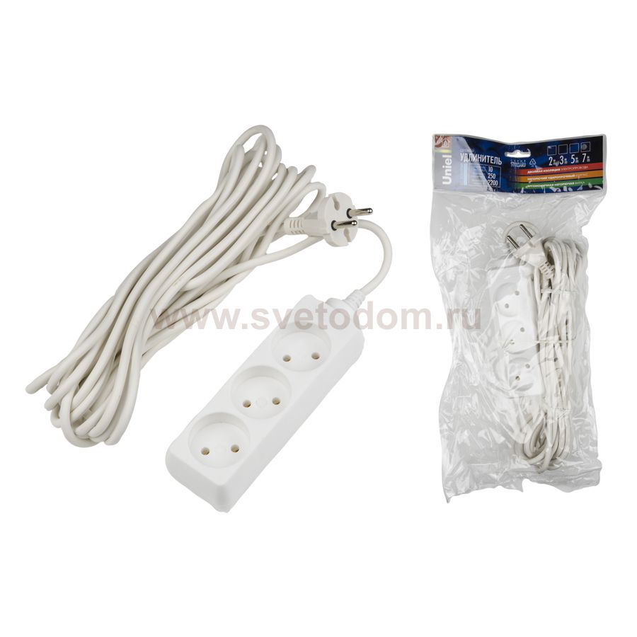 Удлинитель Uniel S-CD3-7