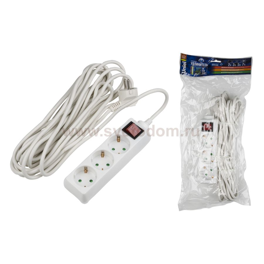 Удлинитель Uniel S-GCD3-7B
