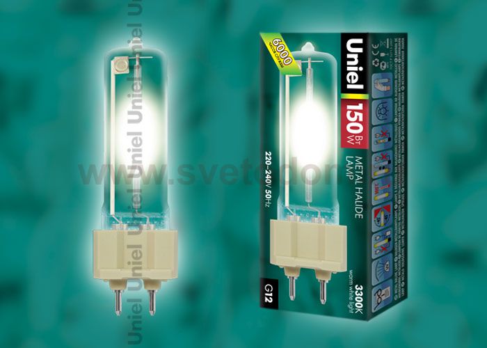 Лампа Uniel MH-SE-150/3300/G12