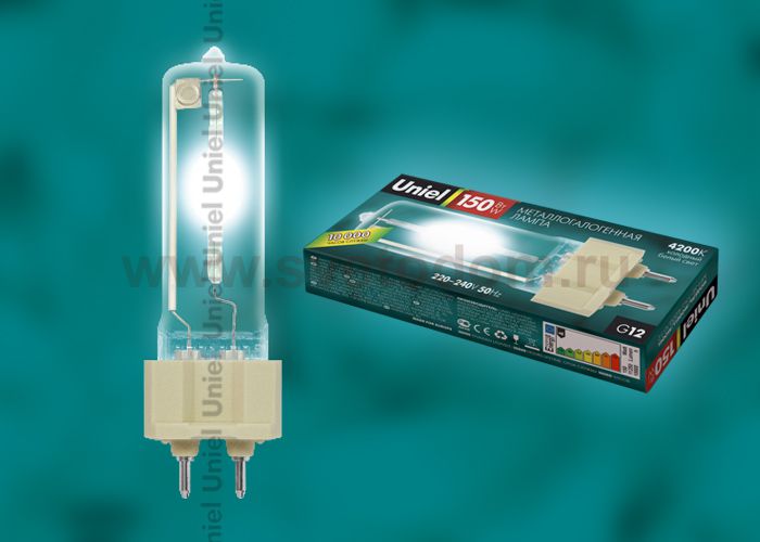 Лампа Uniel MH-SE-150/4200/G12