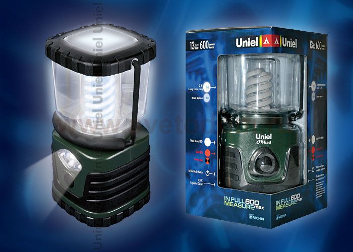 Фонарь Uniel P-TL091-B Green