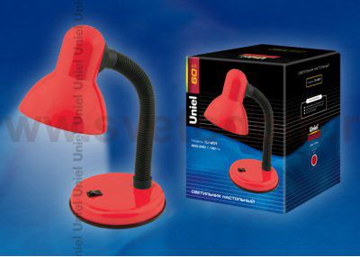 Лампа настольная Uniel TLI-201 Red. E27