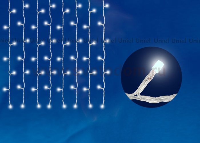 Занавес светодиодный Uniel ULD-C2030-240/DTA WHITE IP20