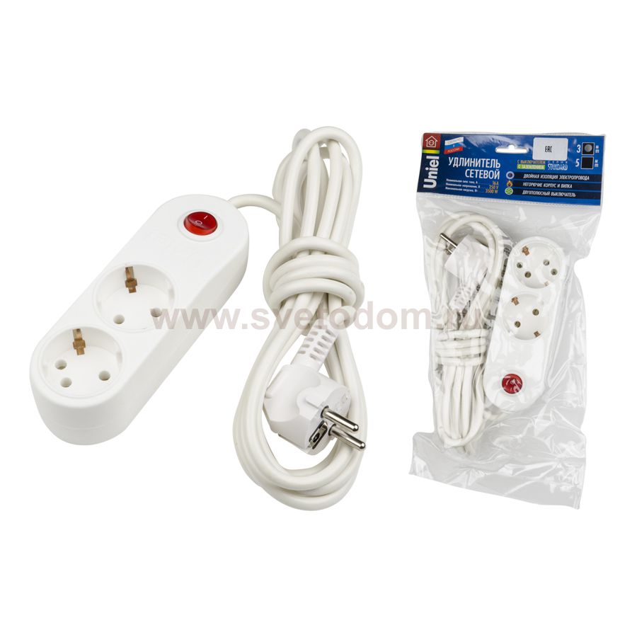 Удлинитель Uniel S-GCE2-3B