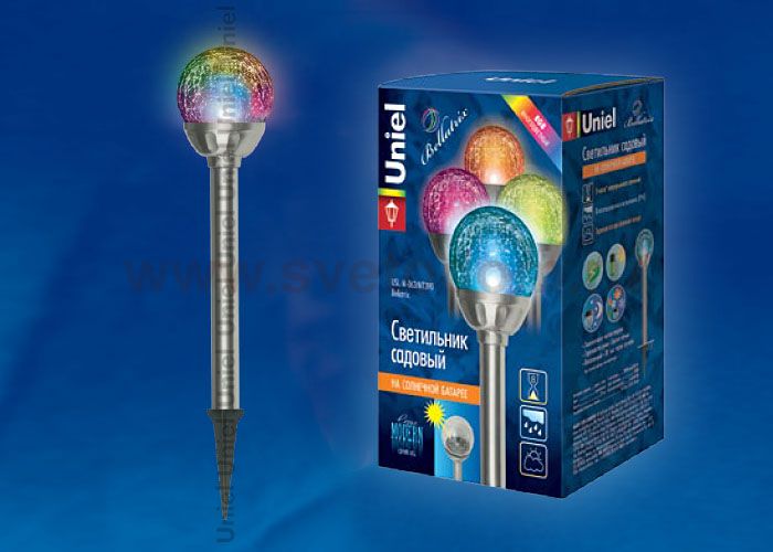 Садовый светильник на солнечной батарее Uniel USL-M-063/MT390 Bellatrix