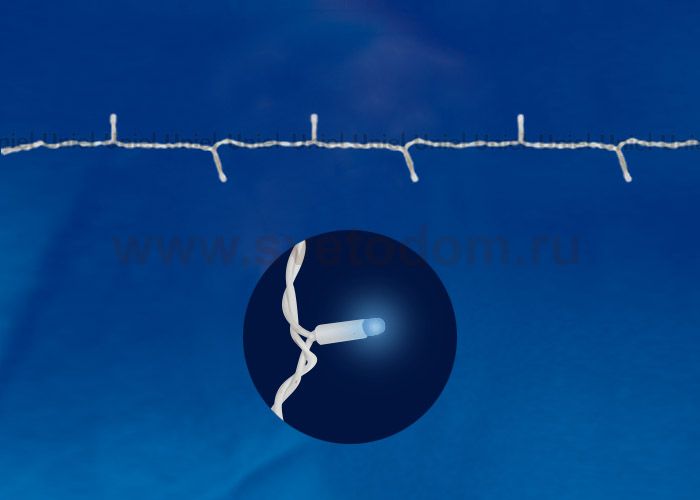 Гирлянда светодиодная Uniel ULD-S1000-120/DWA BLUE IP67