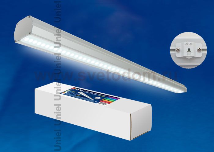 Светильник пылевлагозащищенный Uniel ULT-V14-19W/NW IP65 GREY